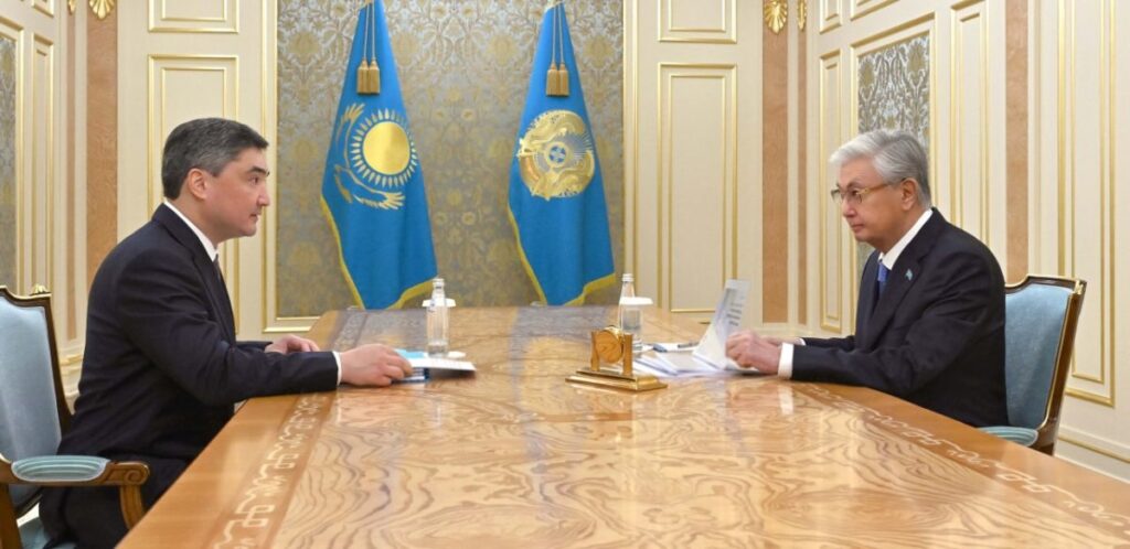 Мемлекет басшысы Премьер-министр Олжас Бектеновті қабылдады